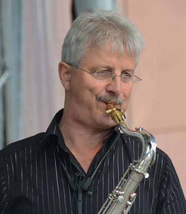 Karl Priwitzer Live Auftritt mit Klarinette/Saxophon